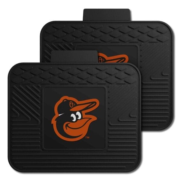 Baltimore Orioles Back Seat Car Utility Mats 2 Piece Set 1 scaled