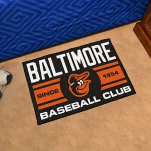 Baltimore Orioles Starter Mat Accent Rug - 19in. x 30in.