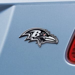 Baltimore Ravens 3D Chrome Metal Emblem
