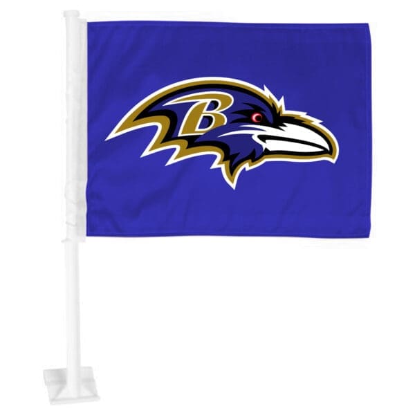 Baltimore Ravens Car Flag Large 1pc 11 x 14 1