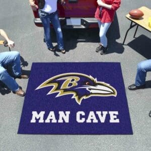 Baltimore Ravens Man Cave Tailgater Rug - 5ft. x 6ft.