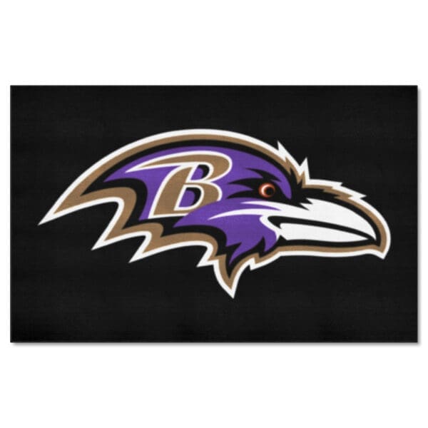 Baltimore Ravens Ulti Mat Rug 5ft. x 8ft 1 scaled