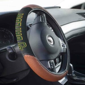 Baylor Bears Football Grip Steering Wheel Cover 15" Diameter