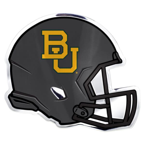 Baylor Bears Heavy Duty Aluminium Helmet Emblem 1