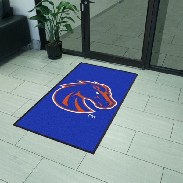 Boise State 3X5 High-Traffic Mat with Durable Rubber Backing - Portrait Orientation