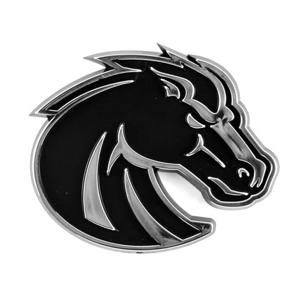 Boise State Broncos Molded Chrome Plastic Emblem 1