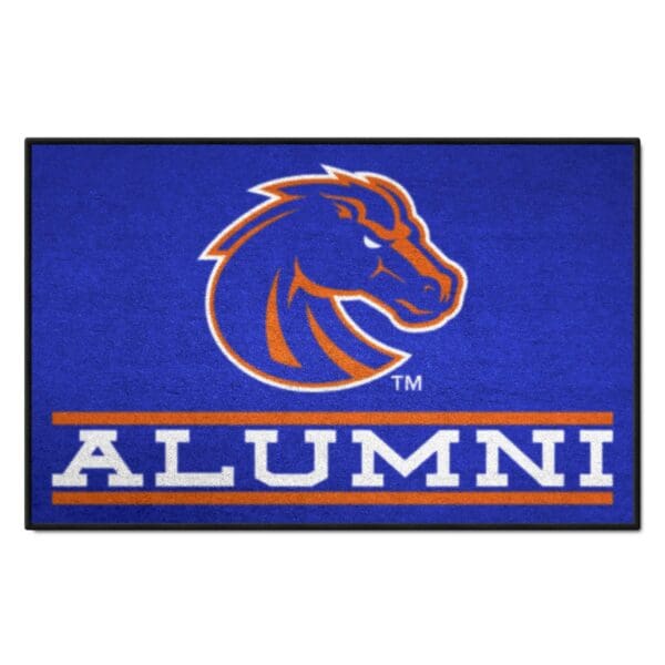 Boise State Broncos Starter Mat Accent Rug 19in. x 30in. Alumni Starter Mat 1 scaled