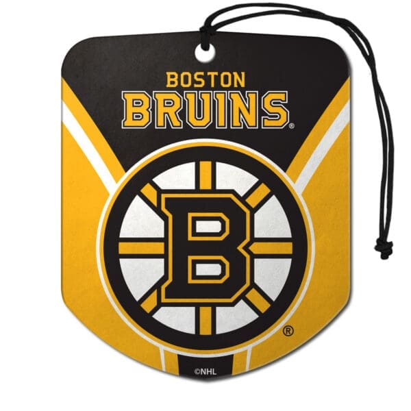 Boston Bruins 2 Pack Air Freshener 63172 1