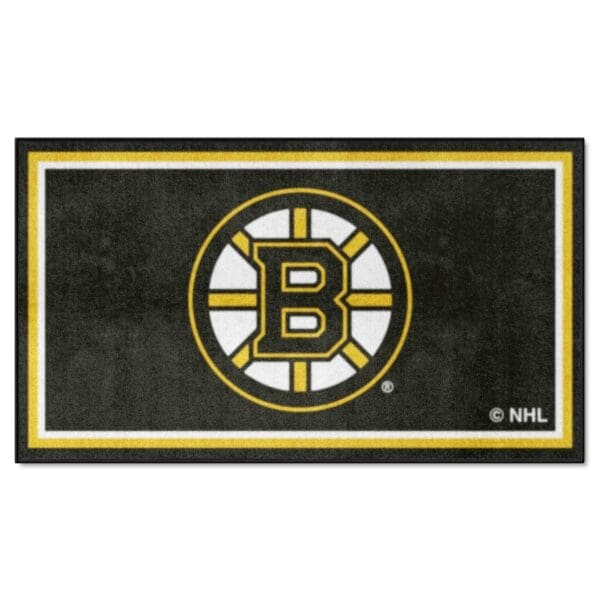 Boston Bruins Dynasty 3ft. x 5ft. Plush Area Rug 19895 1 scaled