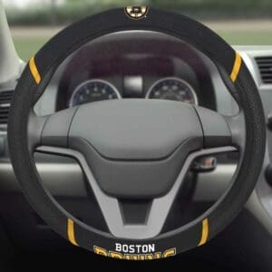 Boston Bruins Embroidered Steering Wheel Cover-14842