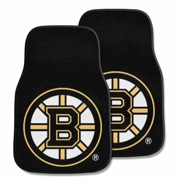 Boston Bruins Front Carpet Car Mat Set 2 Pieces 10496 1 scaled