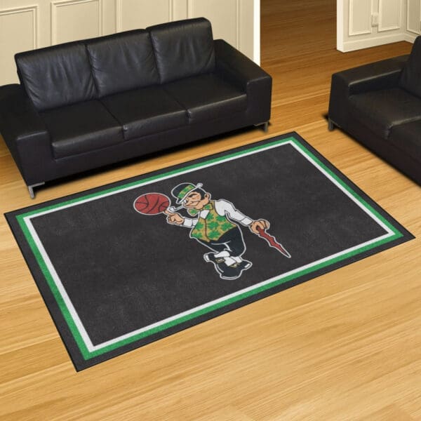 Boston Celtics 5ft. x 8 ft. Plush Area Rug-36875