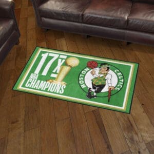 Boston Celtics Dynasty 3ft. x 5ft. Plush Area Rug-35076