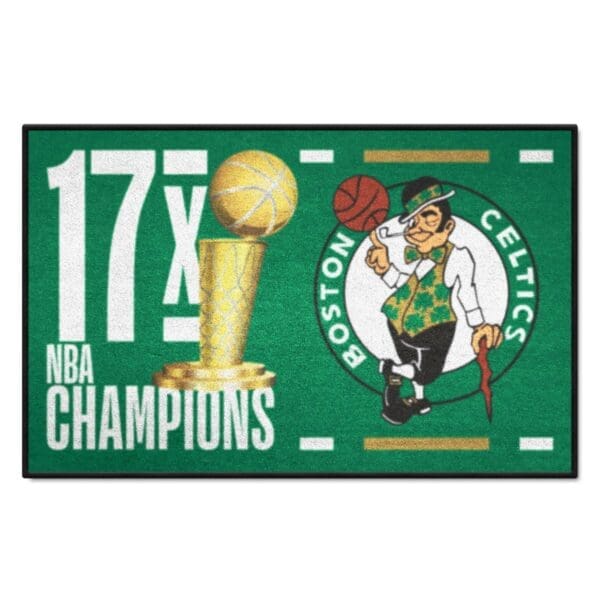 Boston Celtics Dynasty Starter Mat Accent Rug 19in. x 30in. 35080 1 scaled