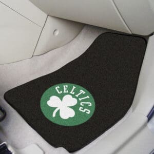 Boston Celtics Front Carpet Car Mat Set - 2 Pieces-9208