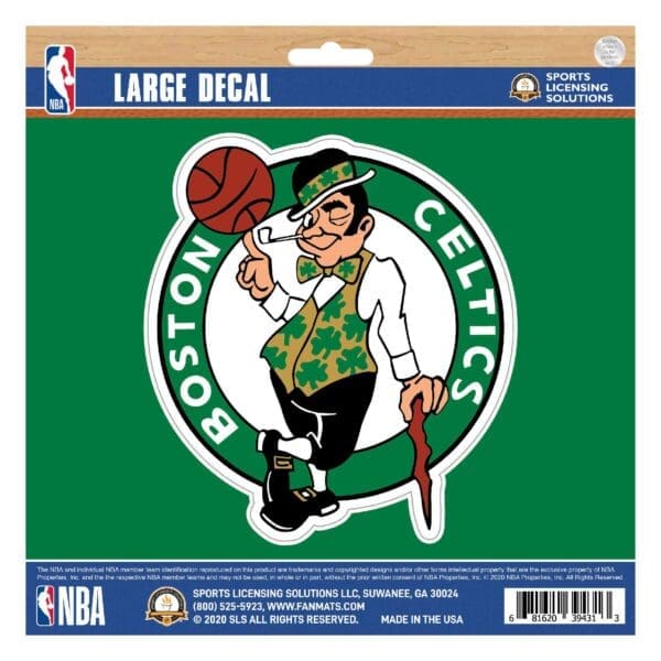 Boston Celtics Large Decal Sticker 63195 1