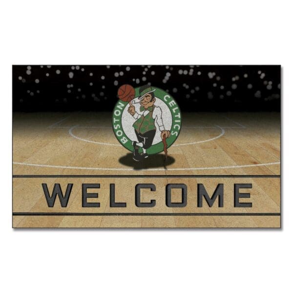 Boston Celtics Rubber Door Mat 18in. x 30in. 21941 1 scaled