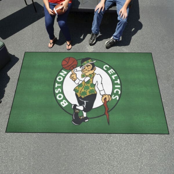 Boston Celtics Ulti-Mat Rug - 5ft. x 8ft.-9207