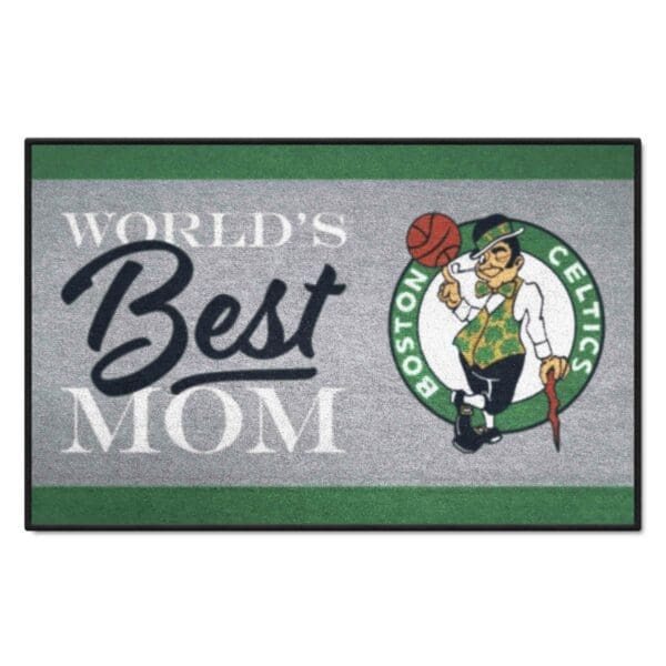 Boston Celtics Worlds Best Mom Starter Mat Accent Rug 19in. x 30in. 34170 1 scaled