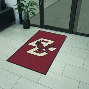 Boston College 3X5 High-Traffic Mat with Durable Rubber Backing - Portrait Orientation