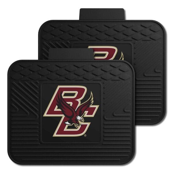 Boston College Eagles Back Seat Car Utility Mats 2 Piece Set 1 scaled