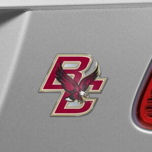 Boston College Eagles Heavy Duty Aluminum Embossed Color Emblem