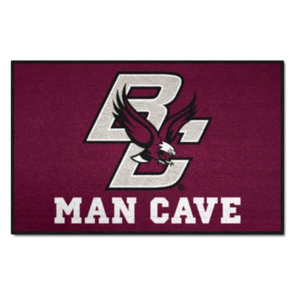 Boston College Eagles Man Cave Starter Mat Accent Rug 19in. x 30in 1 scaled