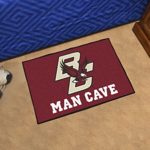 Boston College Eagles Man Cave Starter Mat Accent Rug - 19in. x 30in.