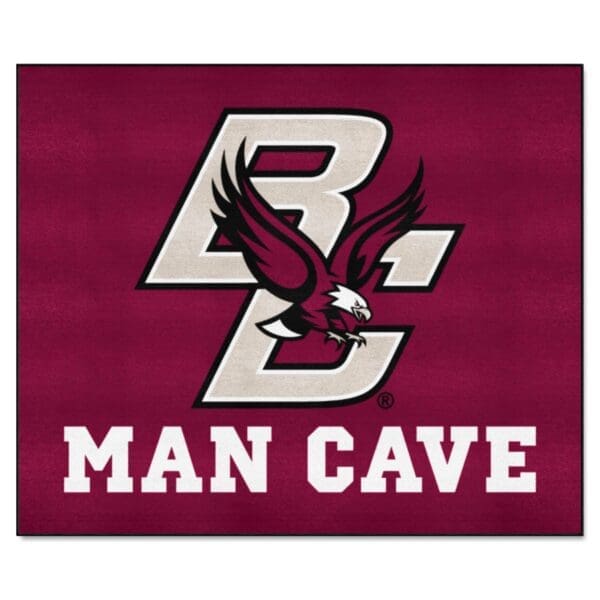 Boston College Eagles Man Cave Tailgater Rug 5ft. x 6ft 1 scaled