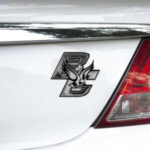 Boston College Eagles Molded Chrome Plastic Emblem