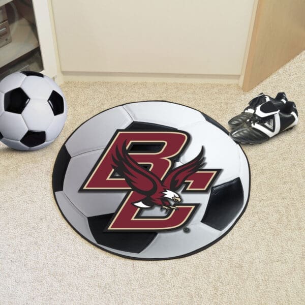 Boston College Eagles Soccer Ball Rug - 27in. Diameter