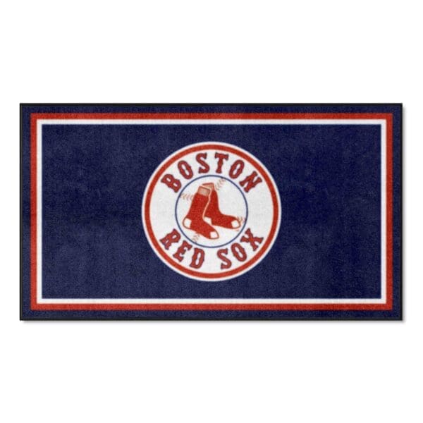 Boston Red Sox 3ft. x 5ft. Plush Area Rug 1 1 scaled