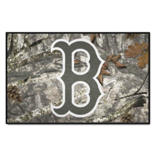 Boston Red Sox Camo Starter Mat Accent Rug 19in. x 30in 1 scaled