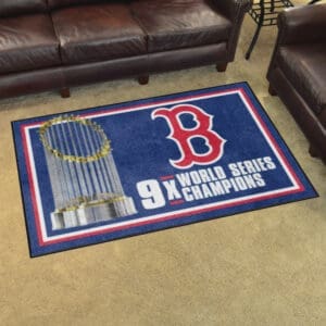 Boston Red Sox Dynasty 4ft. x 6ft. Plush Area Rug