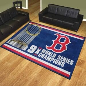 Boston Red Sox Dynasty 8ft. x 10 ft. Plush Area Rug