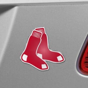 Boston Red Sox Heavy Duty Aluminum Embossed Color Emblem