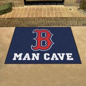 Boston Red Sox Man Cave All-Star Rug - 34 in. x 42.5 in.