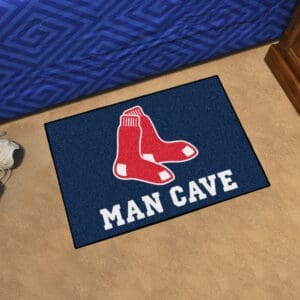 Boston Red Sox Man Cave Starter Mat Accent Rug - 19in. x 30in.