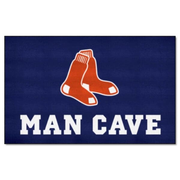 Boston Red Sox Man Cave Ulti Mat Rug 5ft. x 8ft 1 1 scaled
