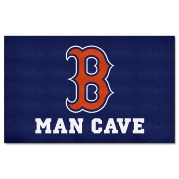 Boston Red Sox Man Cave Ulti Mat Rug 5ft. x 8ft 1 scaled