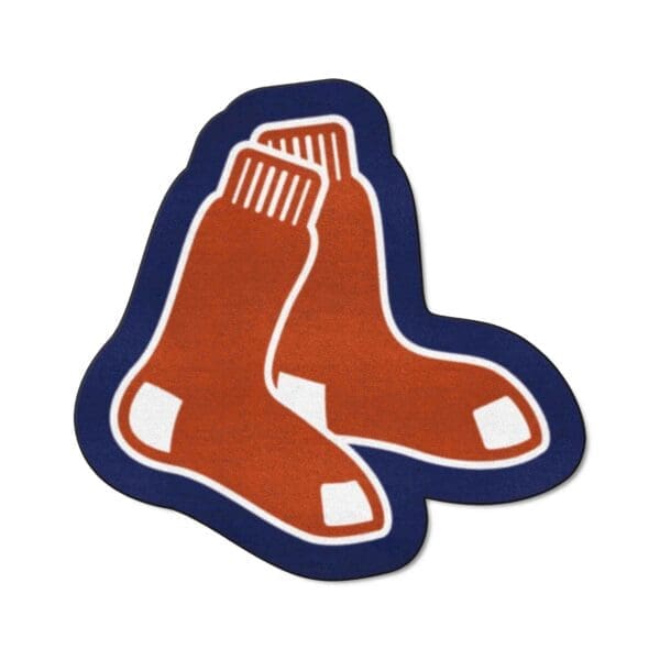 Boston Red Sox Mascot Rug Red Socks Logo 1 scaled