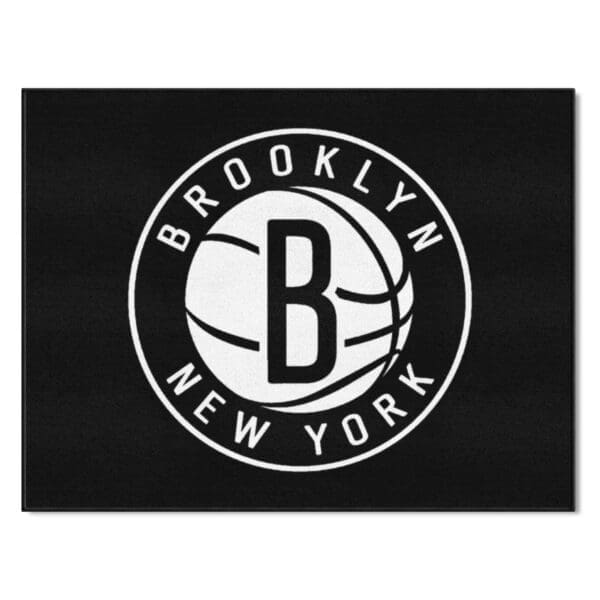 Brooklyn Nets All Star Rug 34 in. x 42.5 in. 19457 1 scaled