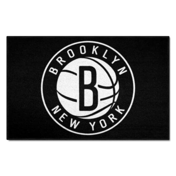 Brooklyn Nets Starter Mat Accent Rug 19in. x 30in. 11916 1 scaled