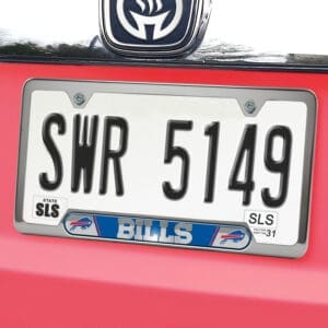 Buffalo Bills Embossed License Plate Frame