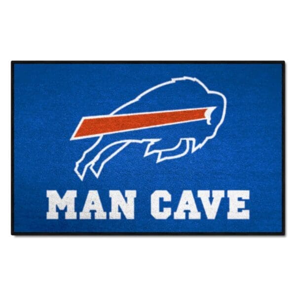 Buffalo Bills Man Cave Starter Mat Accent Rug 19in. x 30in 1 scaled
