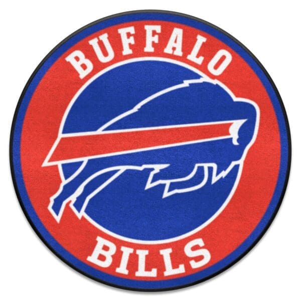 Buffalo Bills Roundel Rug 27in. Diameter 1 scaled