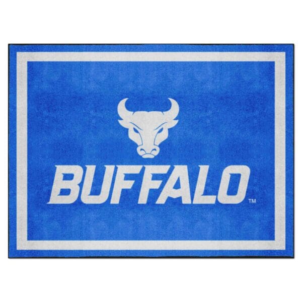 Buffalo Bulls 8ft. x 10 ft. Plush Area Rug 1 scaled