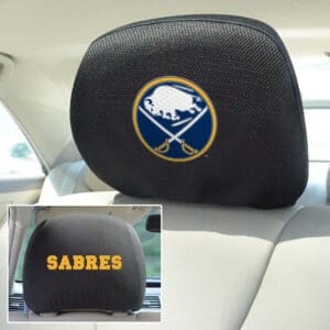 Buffalo Sabres Embroidered Head Rest Cover Set - 2 Pieces-14779