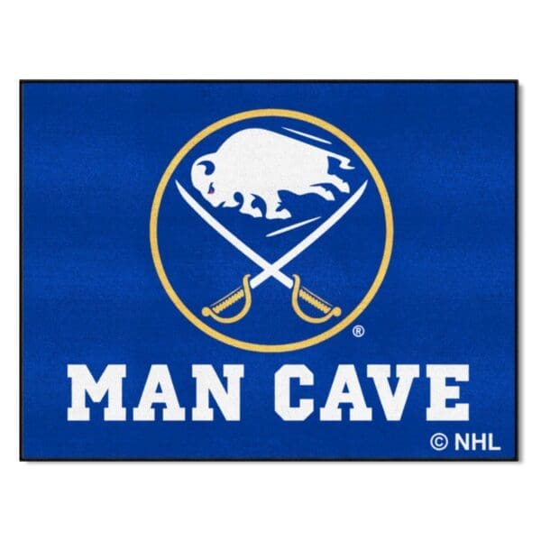 Buffalo Sabres Man Cave All Star Rug 34 in. x 42.5 in. 14397 1 scaled