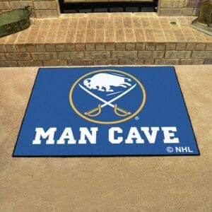 Buffalo Sabres Man Cave All-Star Rug - 34 in. x 42.5 in.-14397
